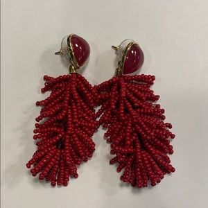 EUC- Stella & Dot Tassel Earrings